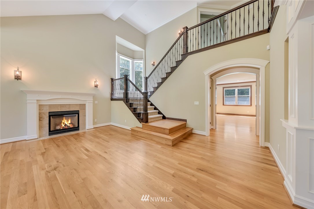 17725 Southeast 123rd Place Renton, WA 98059 - Photo 11 of 37 a view of an entryway with wooden floor