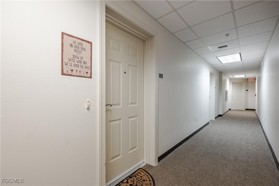 2745 First Street, Unit 705 Fort Myers, FL 33916 - Photo 32 of 49 a view of a hallway with wooden floor