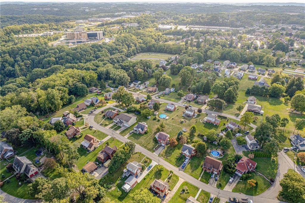 36 Kennedy Lane McKees Rocks, PA 15136 - Photo 41 of 46 an aerial view of residential houses with outdoor space and trees