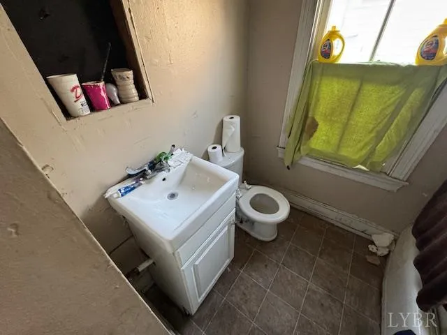 a bathroom with a sink and a vanity
