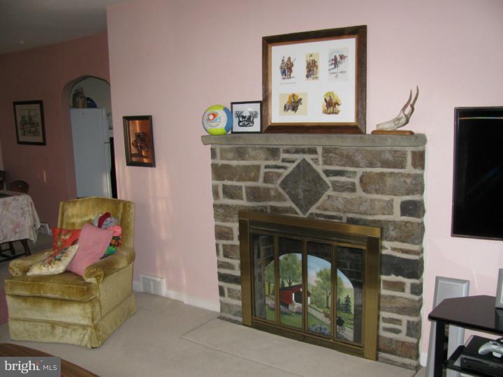 5681 Easton Road Plumsteadville, PA 18902 - Photo 4 of 13 Fireplace