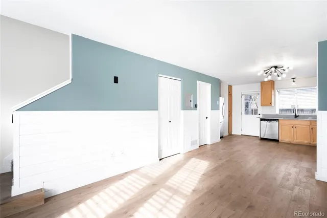 a view interior of the house and natural light
