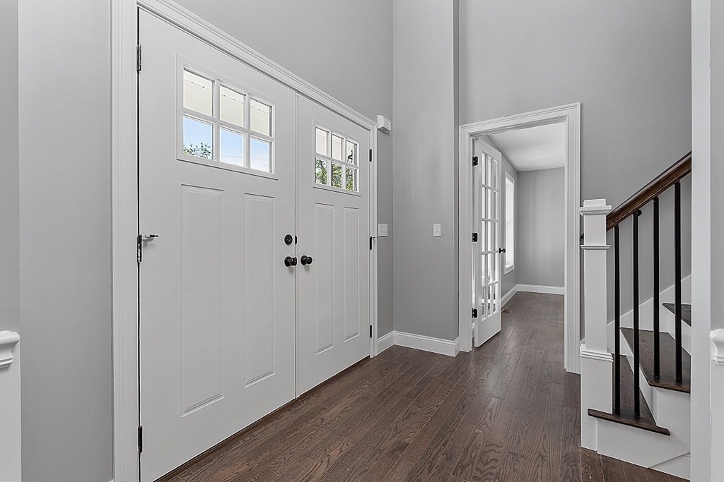 131 French Road, Unit LOT 10 Templeton, MA 01468 - Photo 6 of 35 a view of entryway with wooden floor and stairs