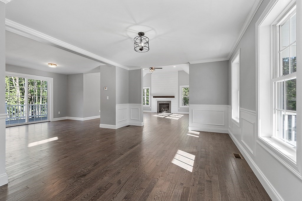 131 French Road, Unit LOT 10 Templeton, MA 01468 - Photo 8 of 35 a view of empty room with wooden floor and window