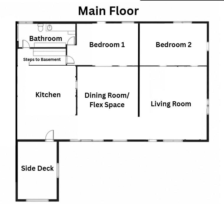 1747 Galilee Road Wampum, PA 16157 - Photo 22 of 32 **General layout. Image may not be to scale **