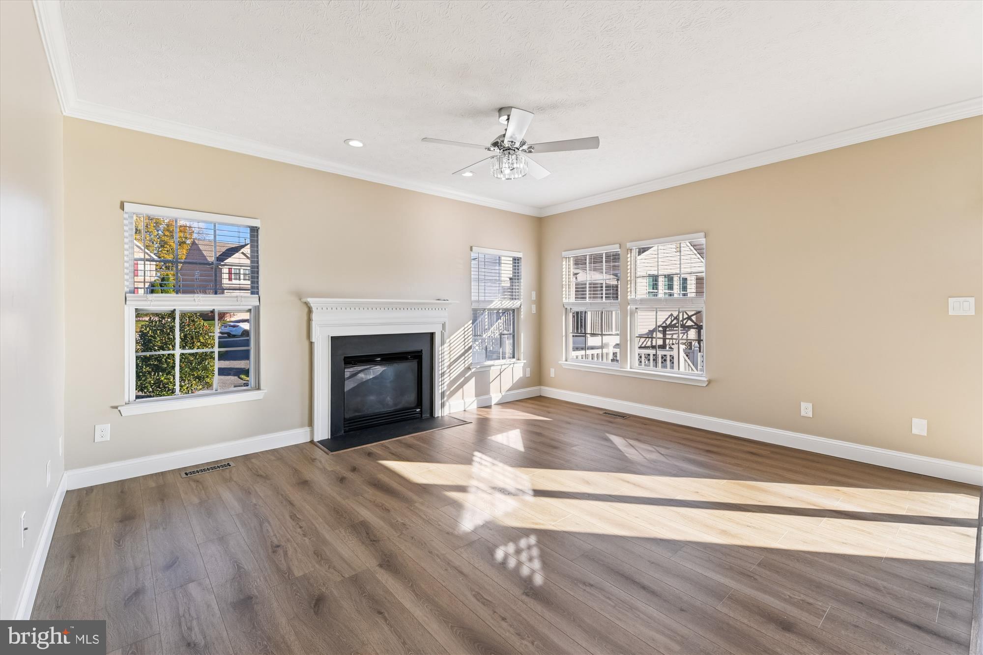 1375 Tralee Circle Aberdeen, MD 21001 - Photo 16 of 41 a view of an empty room with a window and fireplace