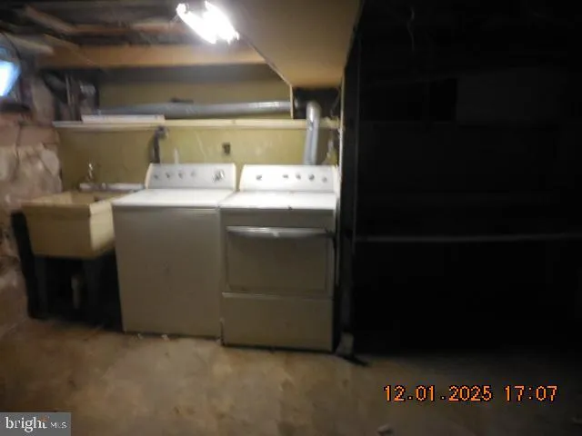 a close view of water heater room