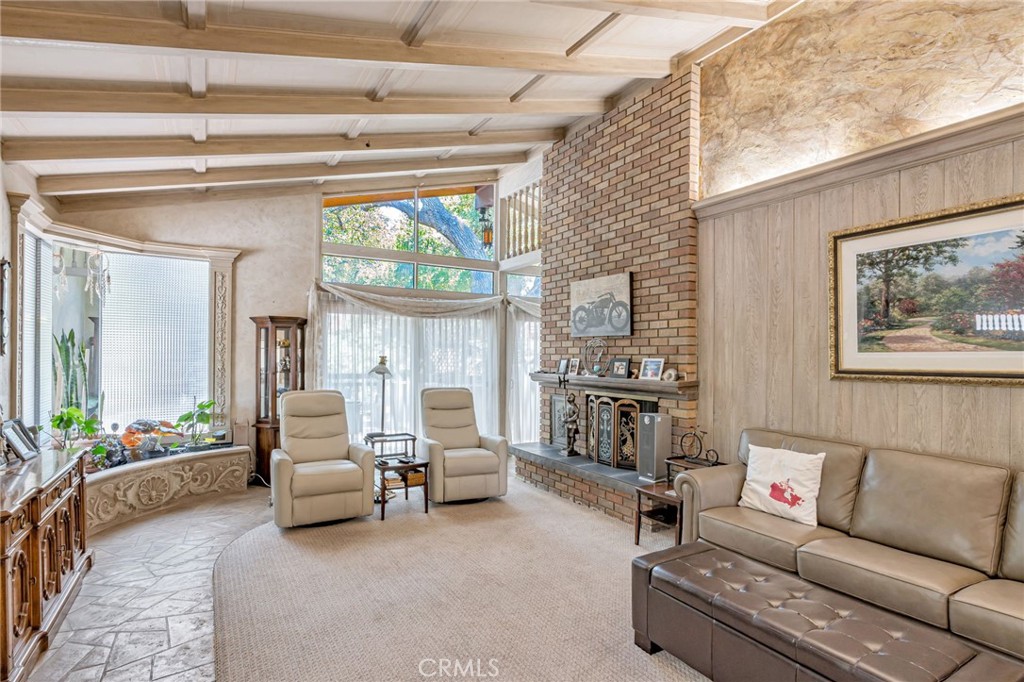1126 Katherine Road Simi Valley, CA 93063 - Photo 10 of 66 a living room with furniture and a fireplace