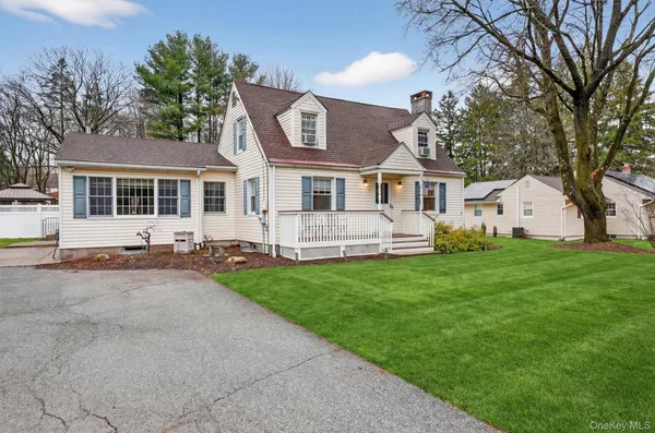 front view of house with a yard