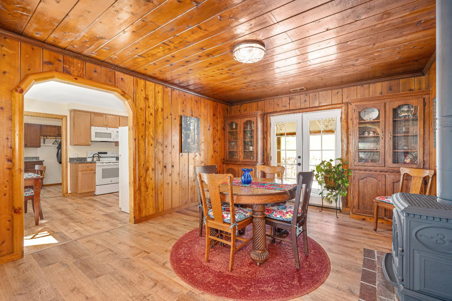 3240 Lone Star Mine Road Placerville, CA 95667 - Photo 16 of 59 a dining room with furniture window and wooden floor