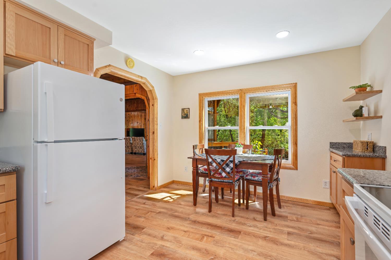 3240 Lone Star Mine Road Placerville, CA 95667 - Photo 20 of 59 a dining room with furniture and wooden floor