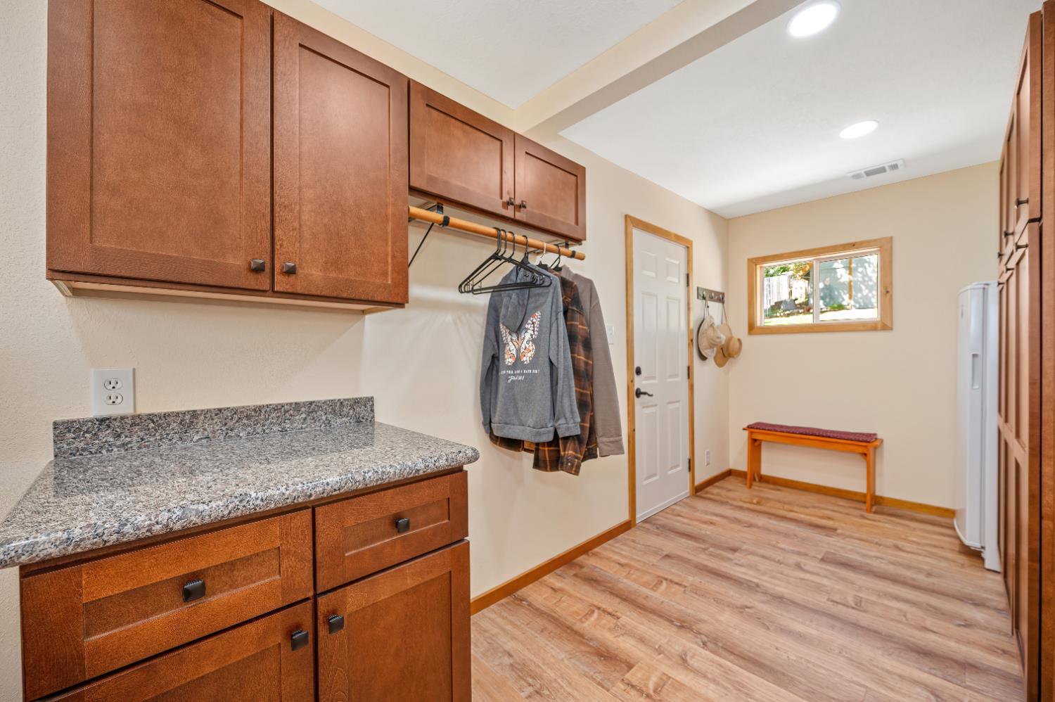 3240 Lone Star Mine Road Placerville, CA 95667 - Photo 23 of 59 a kitchen with a refrigerator and cabinets