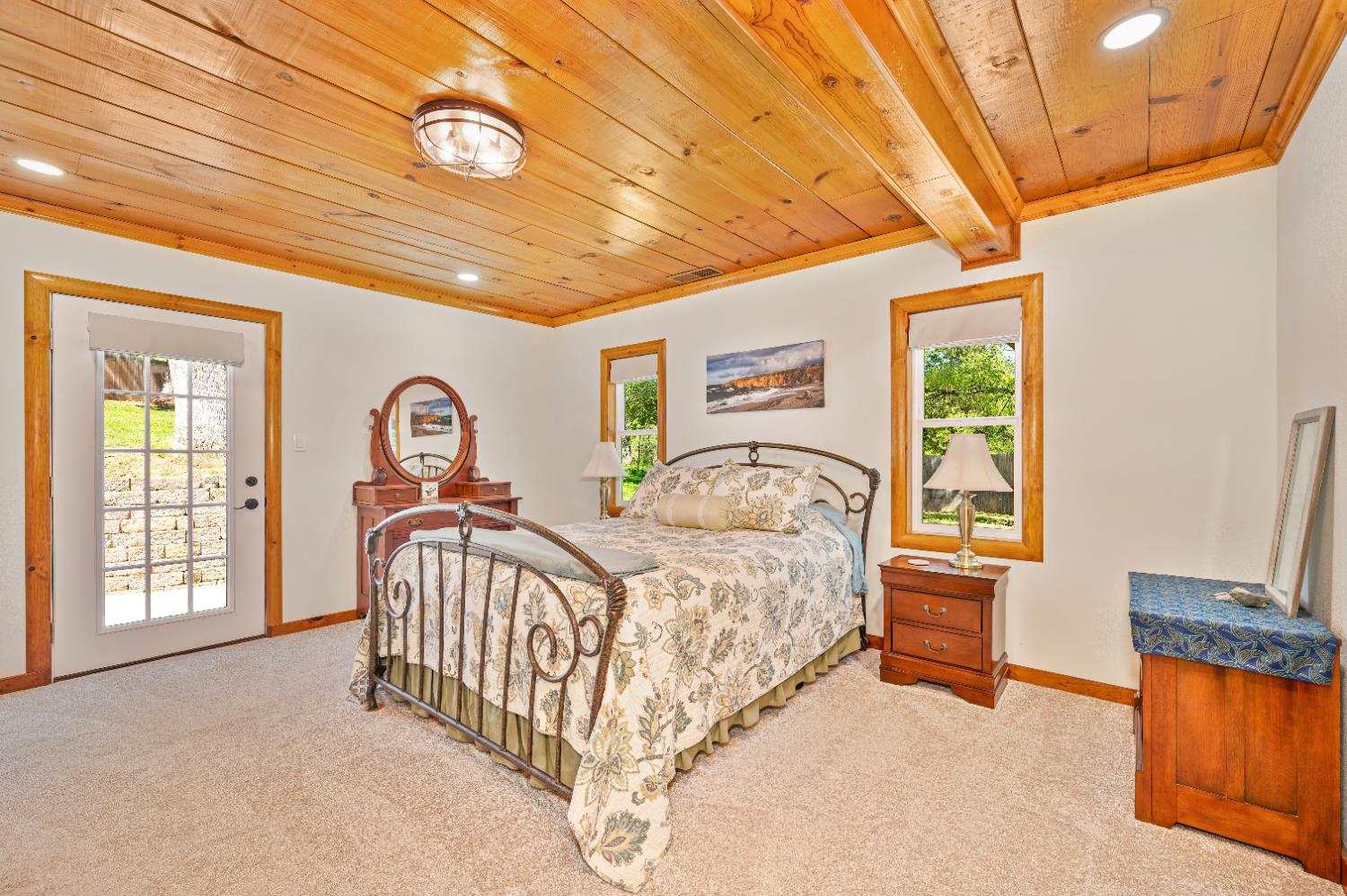 3240 Lone Star Mine Road Placerville, CA 95667 - Photo 31 of 59 a bedroom with furniture and a window