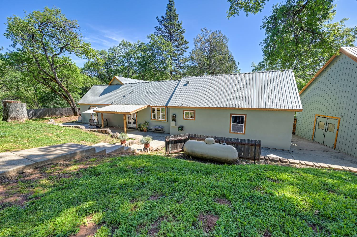 3240 Lone Star Mine Road Placerville, CA 95667 - Photo 46 of 59 a view of house with backyard and outdoor seating