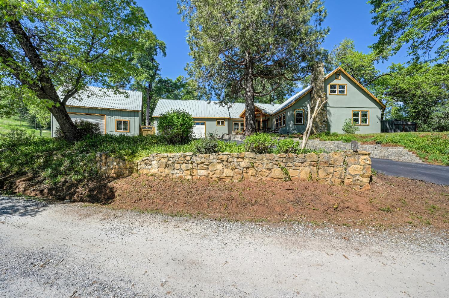 3240 Lone Star Mine Road Placerville, CA 95667 - Photo 9 of 59 a view of a house with a yard and large tree