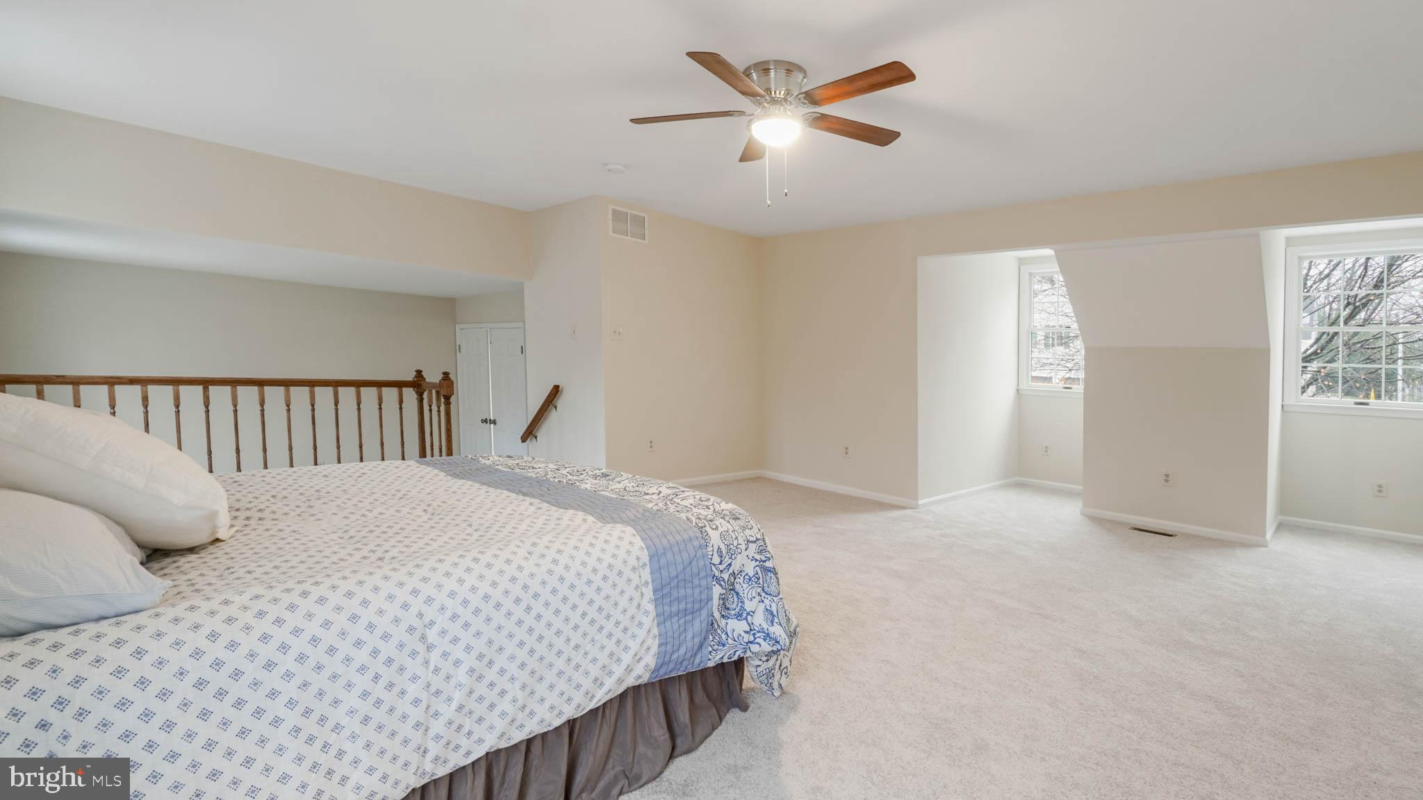 758 Fawnelm Road Severn, MD 21144 - Photo 14 of 29 Bedroom area with two dormer windows