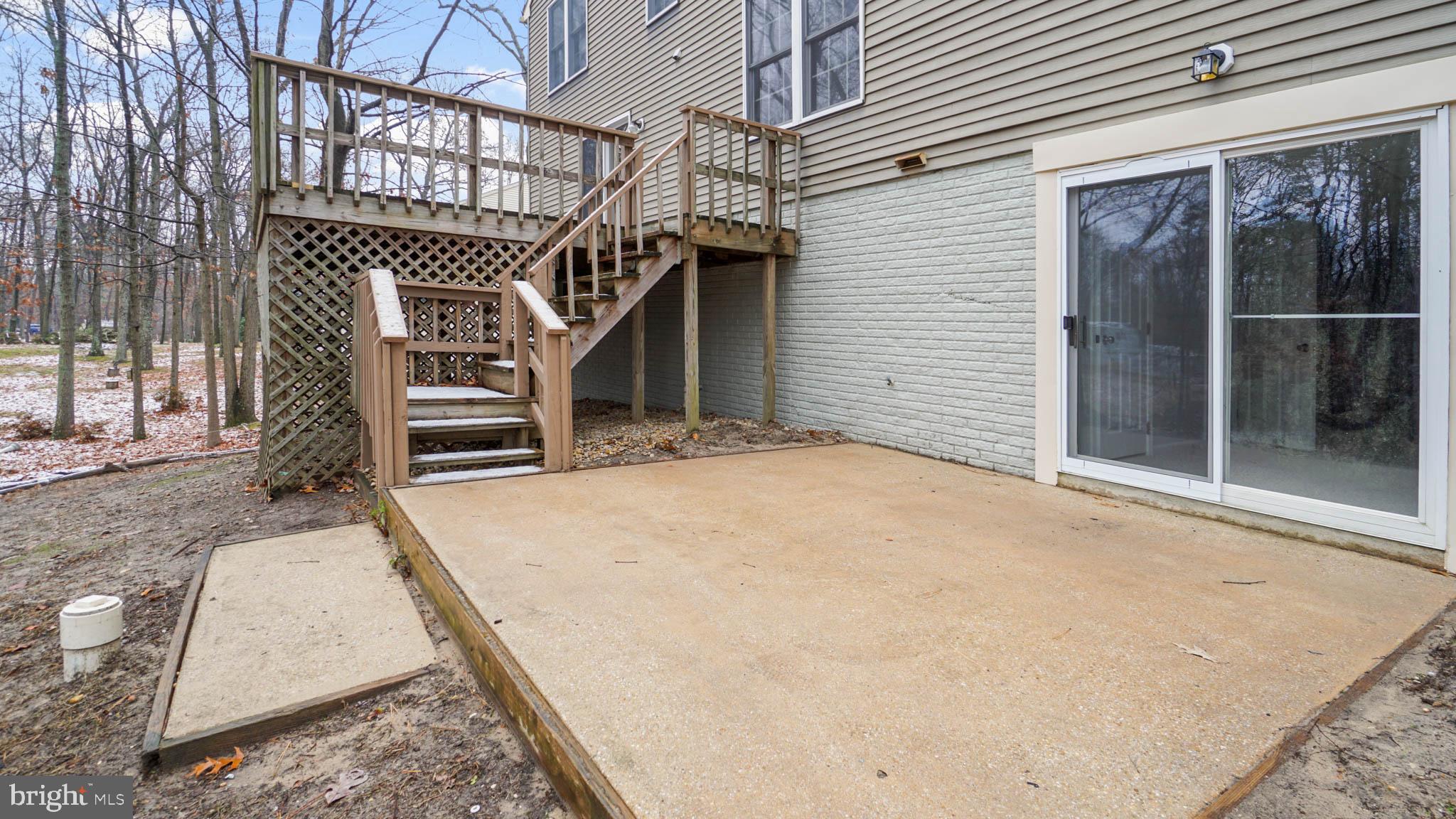 758 Fawnelm Road Severn, MD 21144 - Photo 27 of 29 Stairs go down to patio and basement sliders.