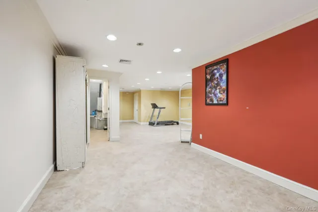 a view of a livingroom with a furniture