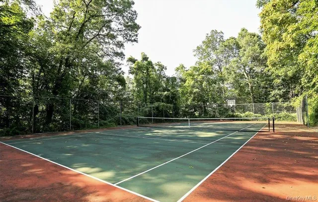 a view of a tennis court