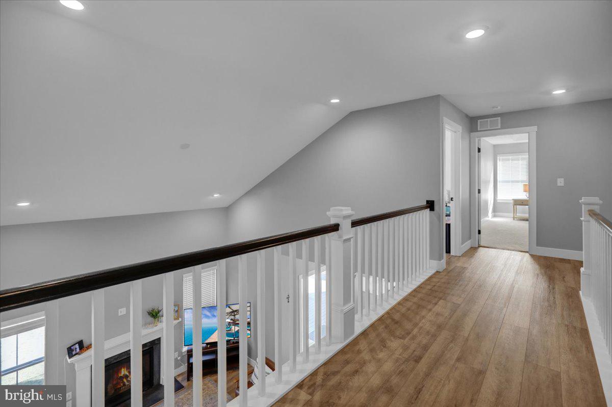 1057 Ryebrook Road Reading, PA 19608 - Photo 20 of 49 a view of a hallway with wooden floor