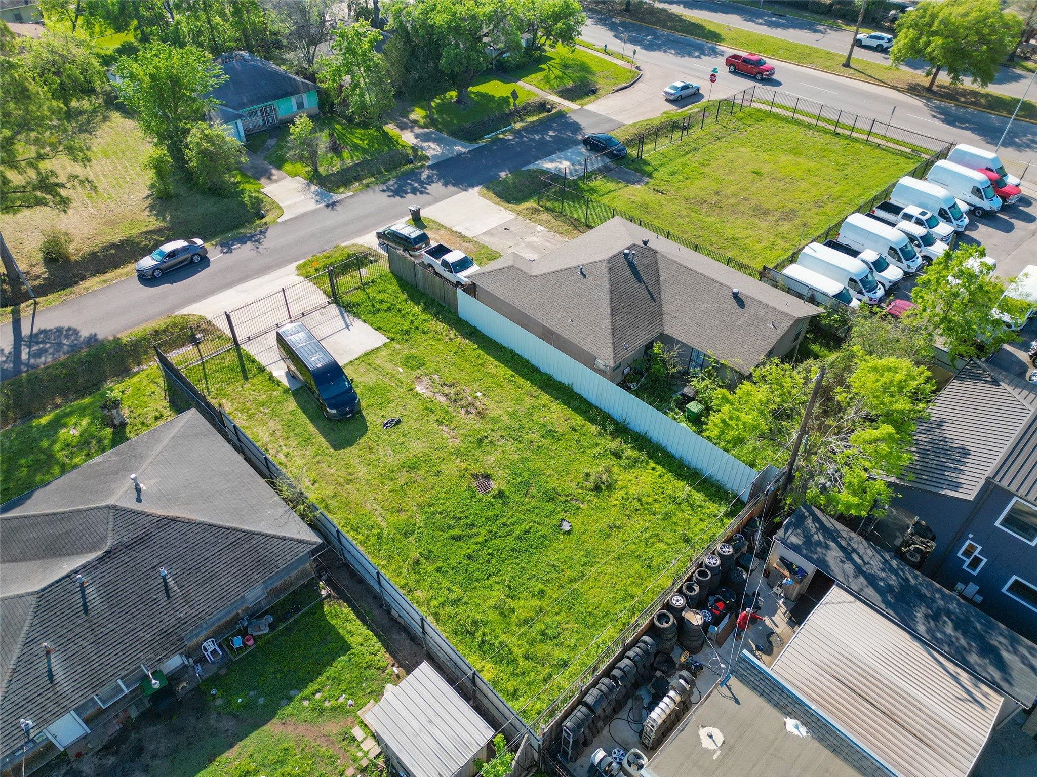3222 Jarvis Street Houston, TX 77063 - Photo 7 of 31 an aerial view of a pool