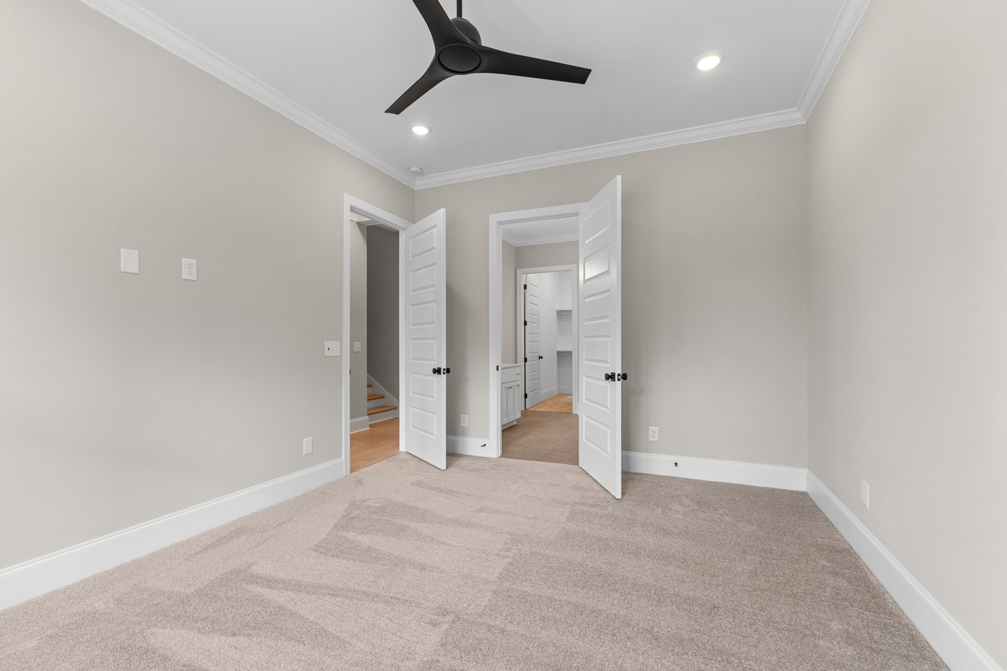 7131 Frances Street Fairview, TN 37062 - Photo 12 of 54 an empty room with closet and a ceiling fan