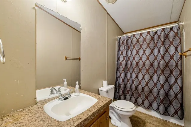a bathroom with a sink and a toilet