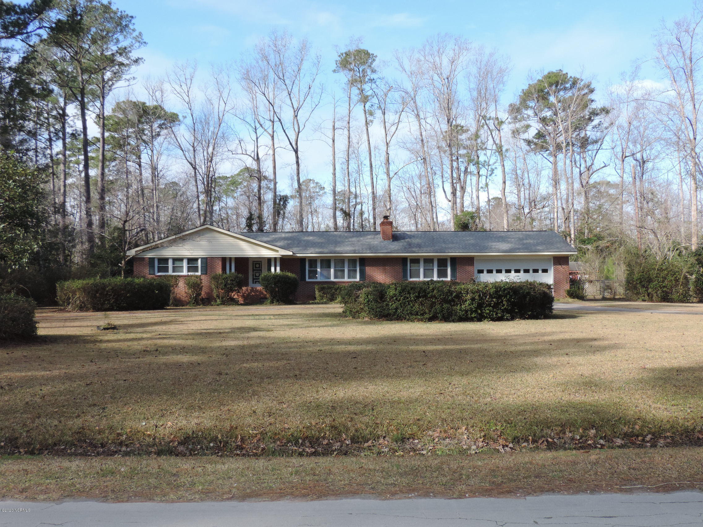 411 Flanners Beach Road New Bern, NC 28560 - Photo 1 of 44 brick home with over 1 acre land