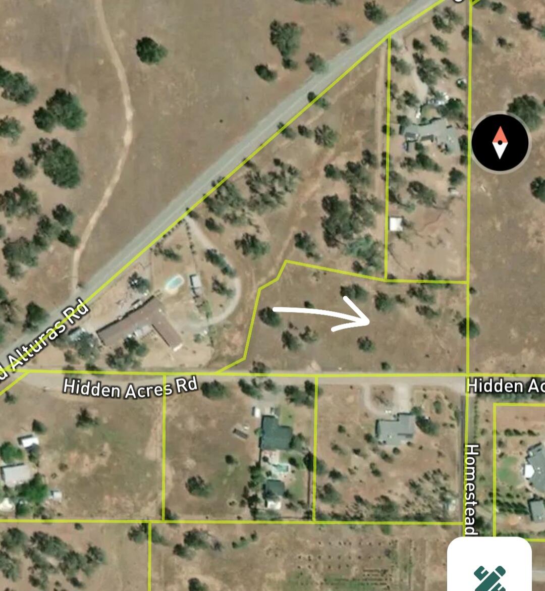 Hidden Acres Road Redding, CA 96003 - Photo 1 of 1 Approximate lot lines