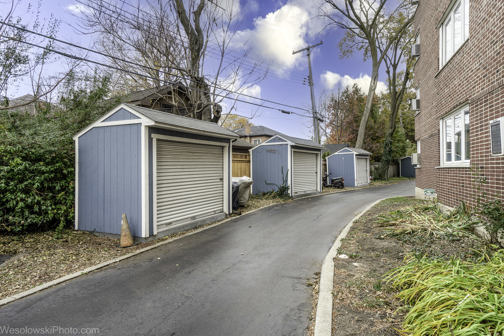 7210 Oak Avenue, Unit 4SW River Forest, IL 60305 - Photo 6 of 19 a backyard of a house with large tree and wooden fence