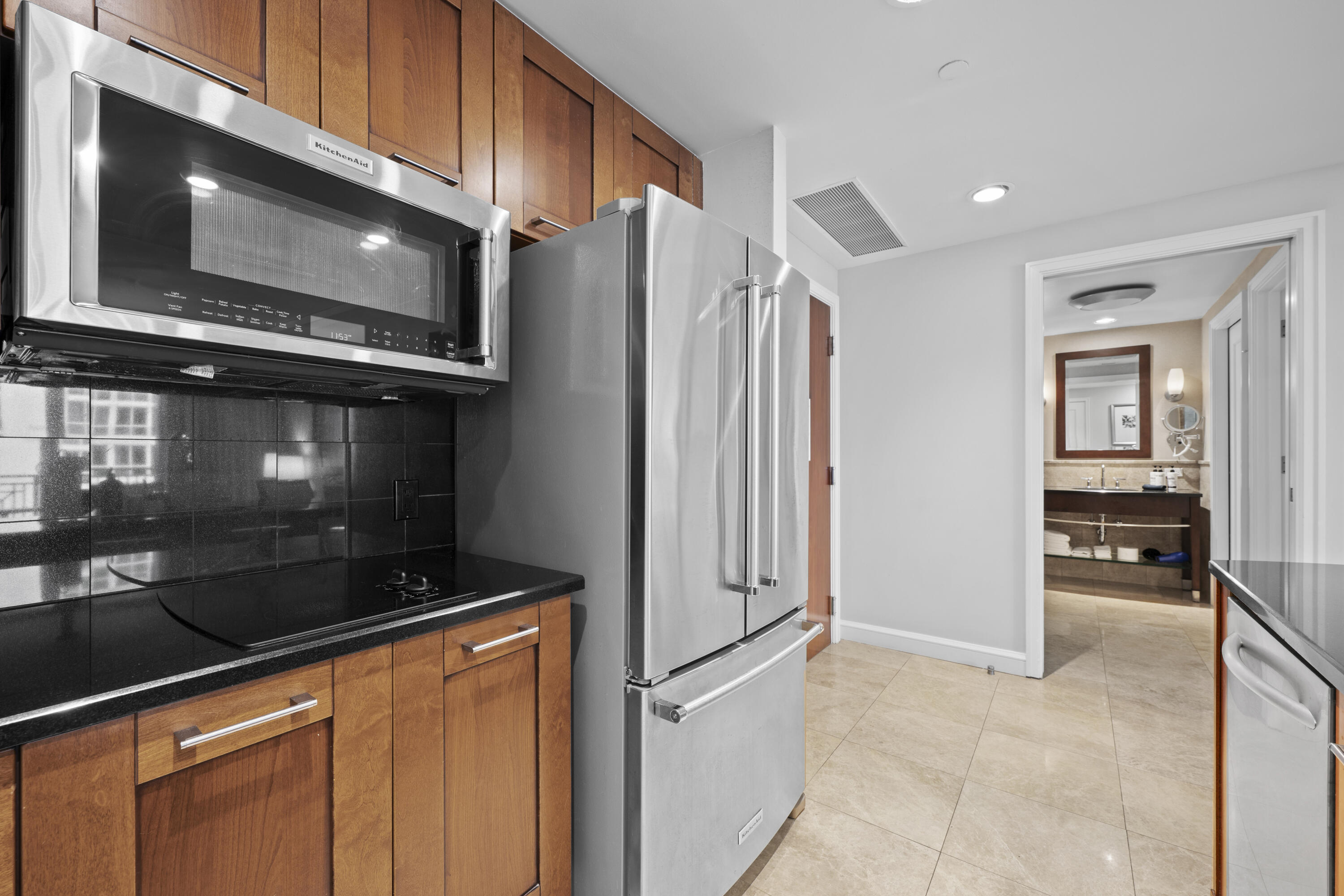 3800 North Ocean Drive, Unit 710 Singer Island, FL 33404 - Photo 4 of 32 710 kitchen fridge