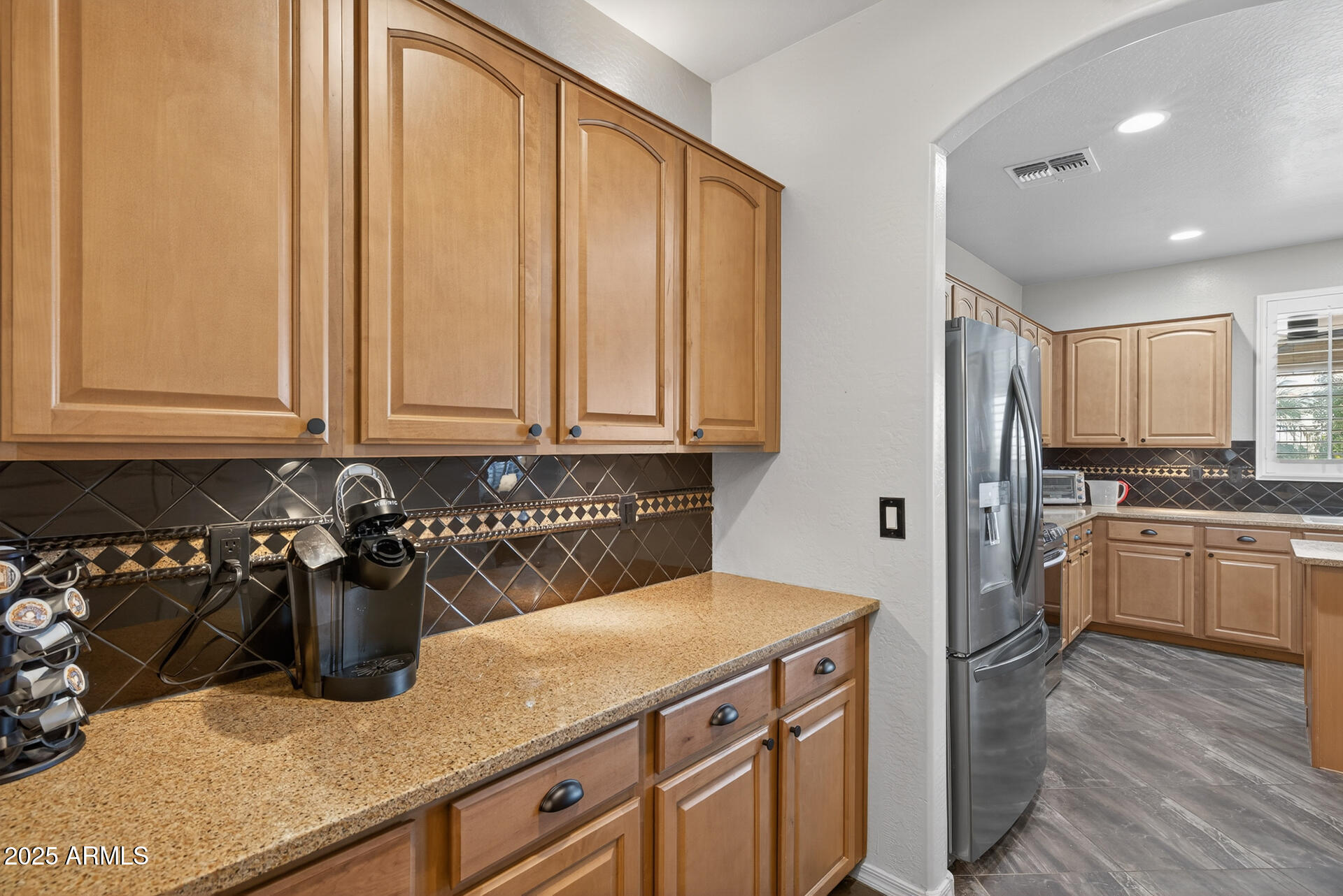 28305 North Desert Native Street San Tan Valley, AZ 85143 - Photo 19 of 81 a kitchen with sink cabinets and appliances