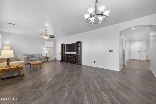 a bathroom with a sink double vanity and a mirror