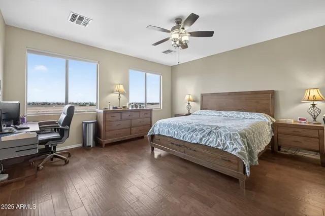 a view of an outdoor dining space with furniture