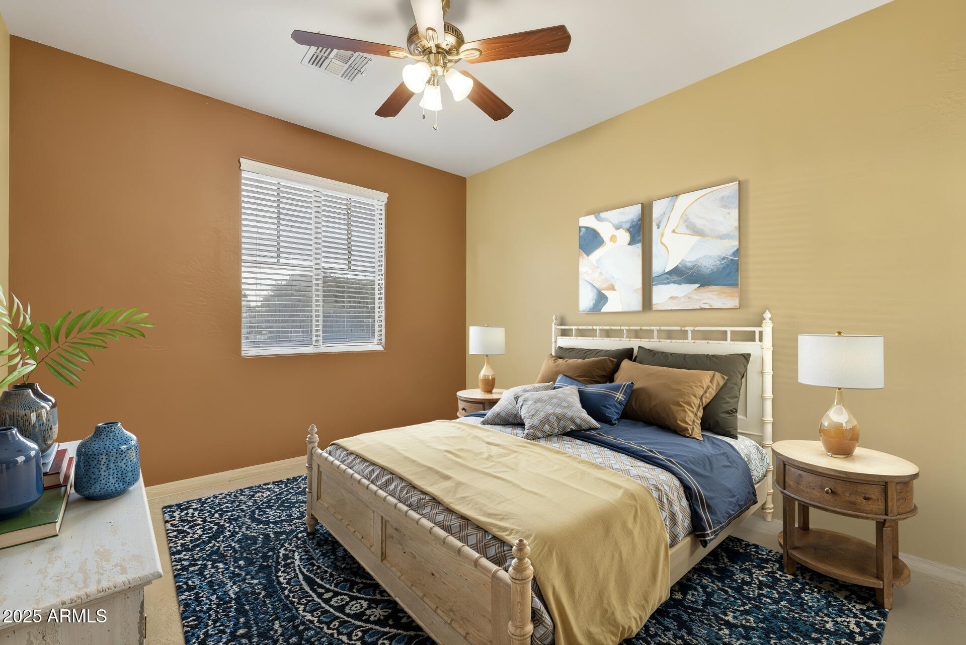 28305 North Desert Native Street San Tan Valley, AZ 85143 - Photo 39 of 81 a bedroom with a bed and wooden floor
