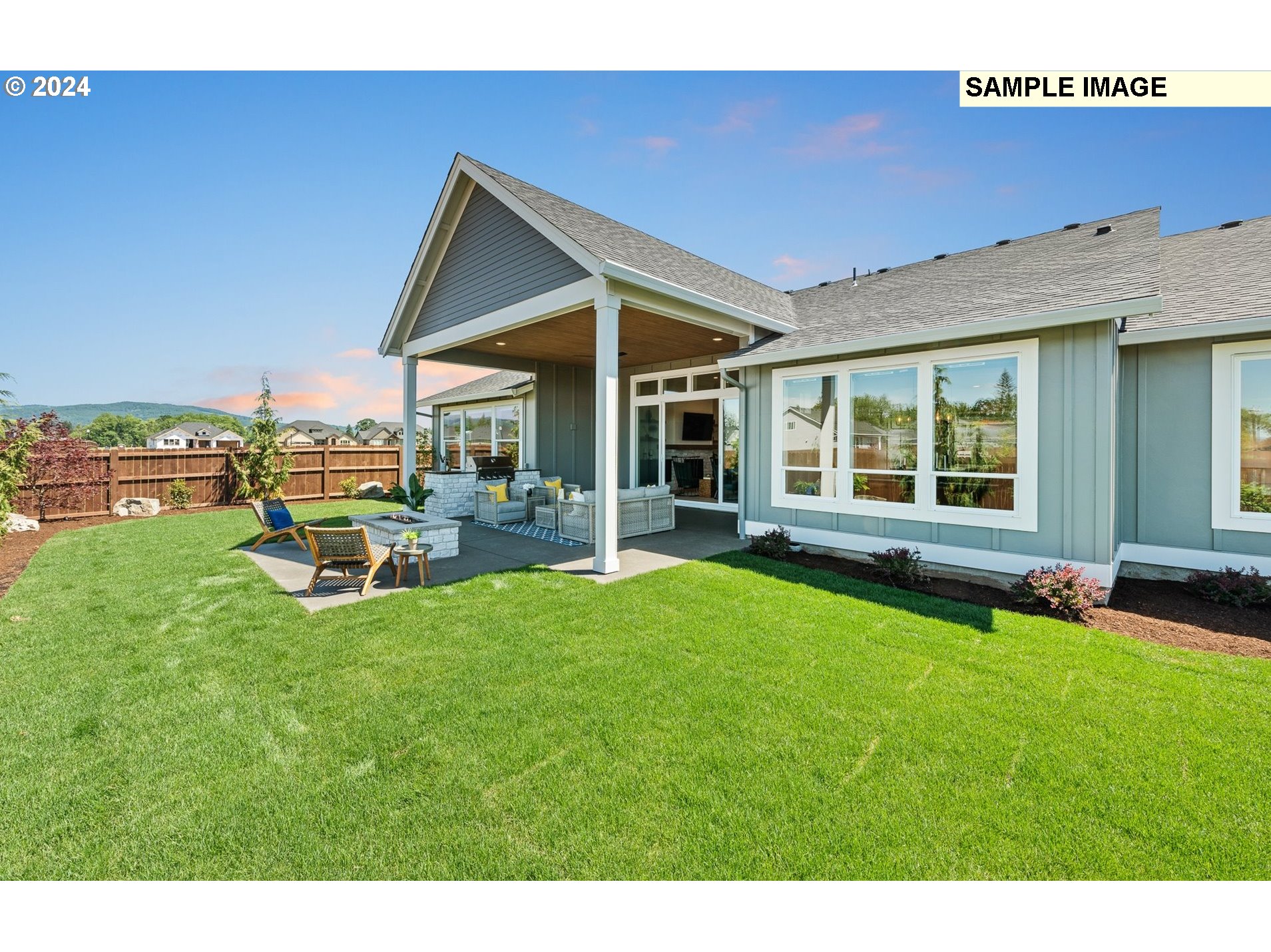 Northeast 178th Circle, Unit LOT11 Ridgefield, WA 98642 - Photo 5 of 30 a view of an house with backyard porch and sitting area
