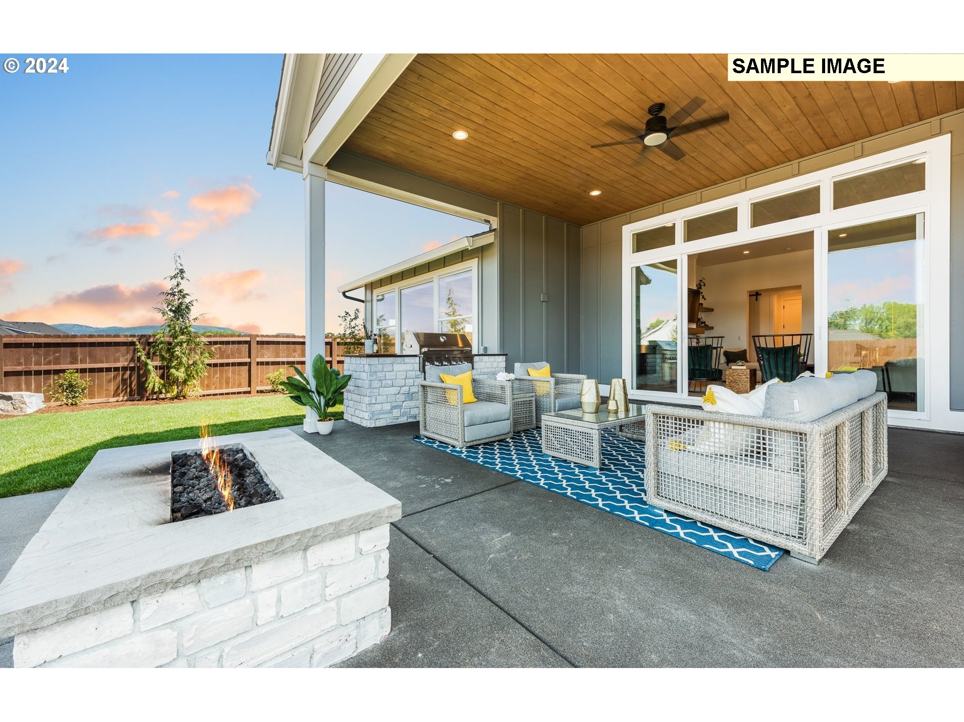 Northeast 178th Circle, Unit LOT11 Ridgefield, WA 98642 - Photo 6 of 30 a living room with patio furniture and a garden