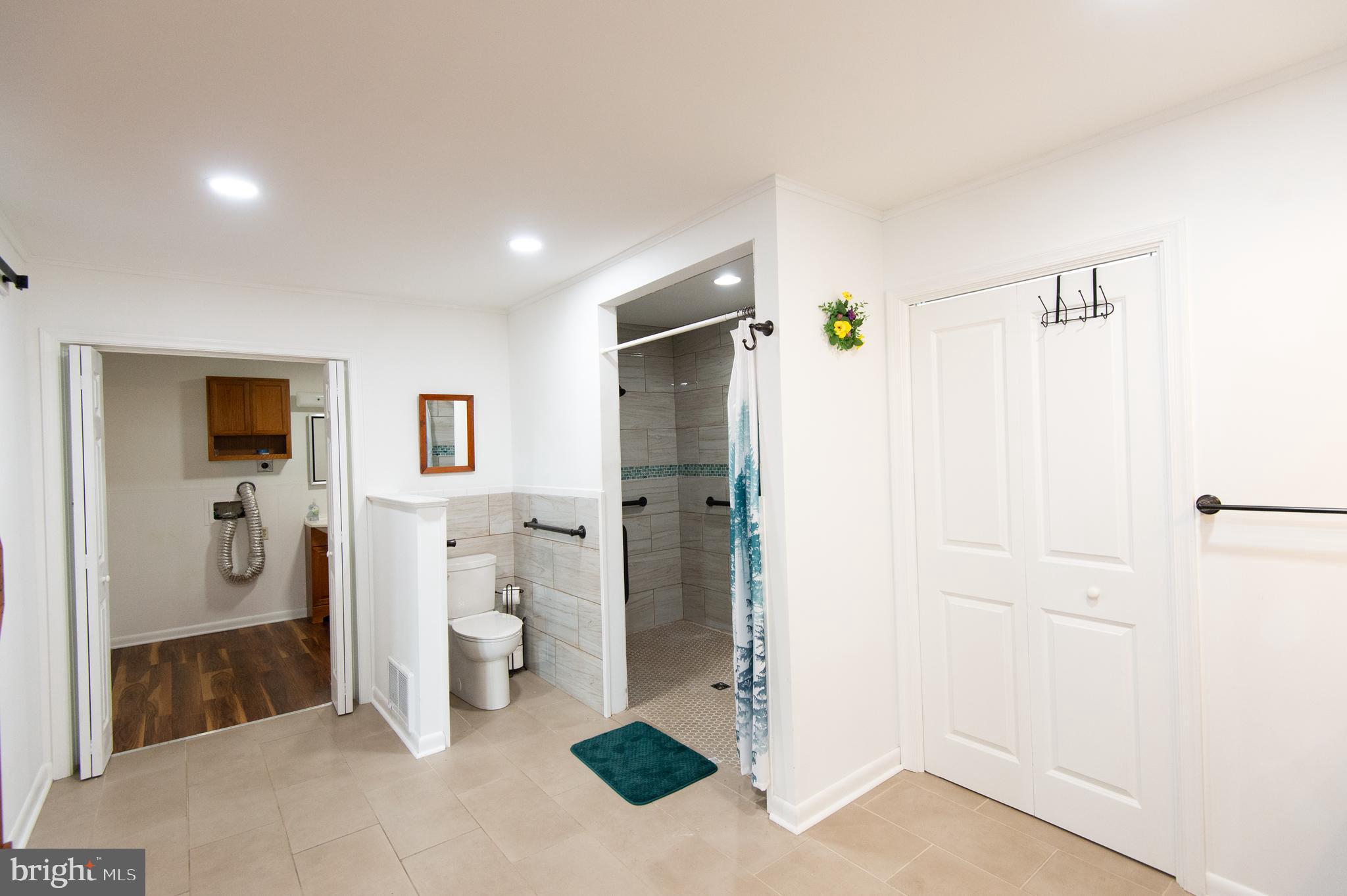 5023 Russell Road Woolford, MD 21677 - Photo 9 of 32 Bathroom with roll-in shower