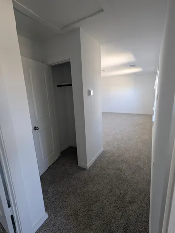 a view of empty room