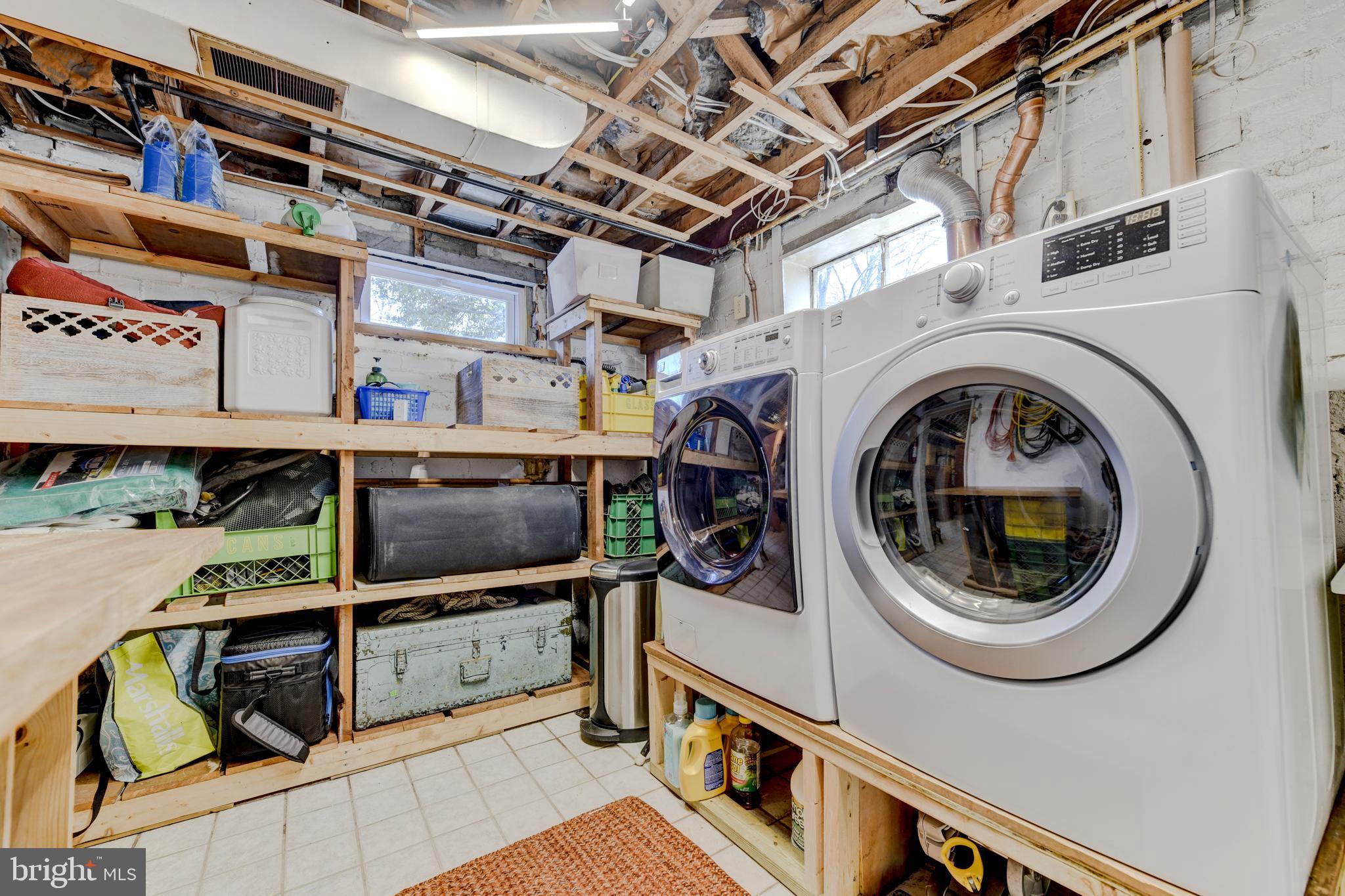 4545 South Chelsea Lane Bethesda, MD 20814 - Photo 23 of 32 Laundry room with exit to side yard