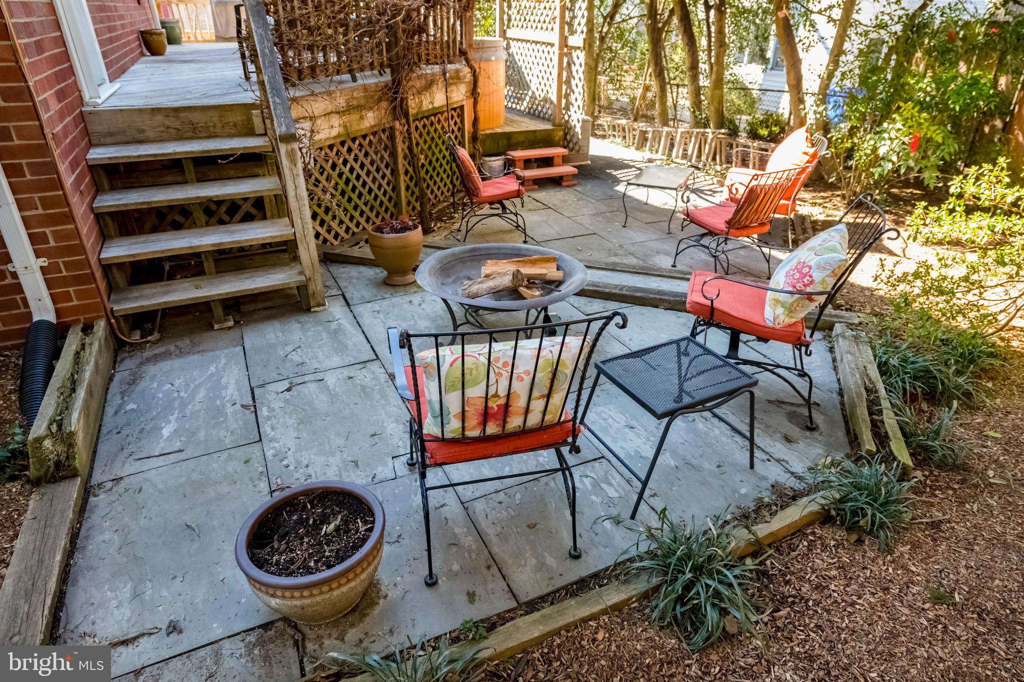 4545 South Chelsea Lane Bethesda, MD 20814 - Photo 28 of 32 Stone patio