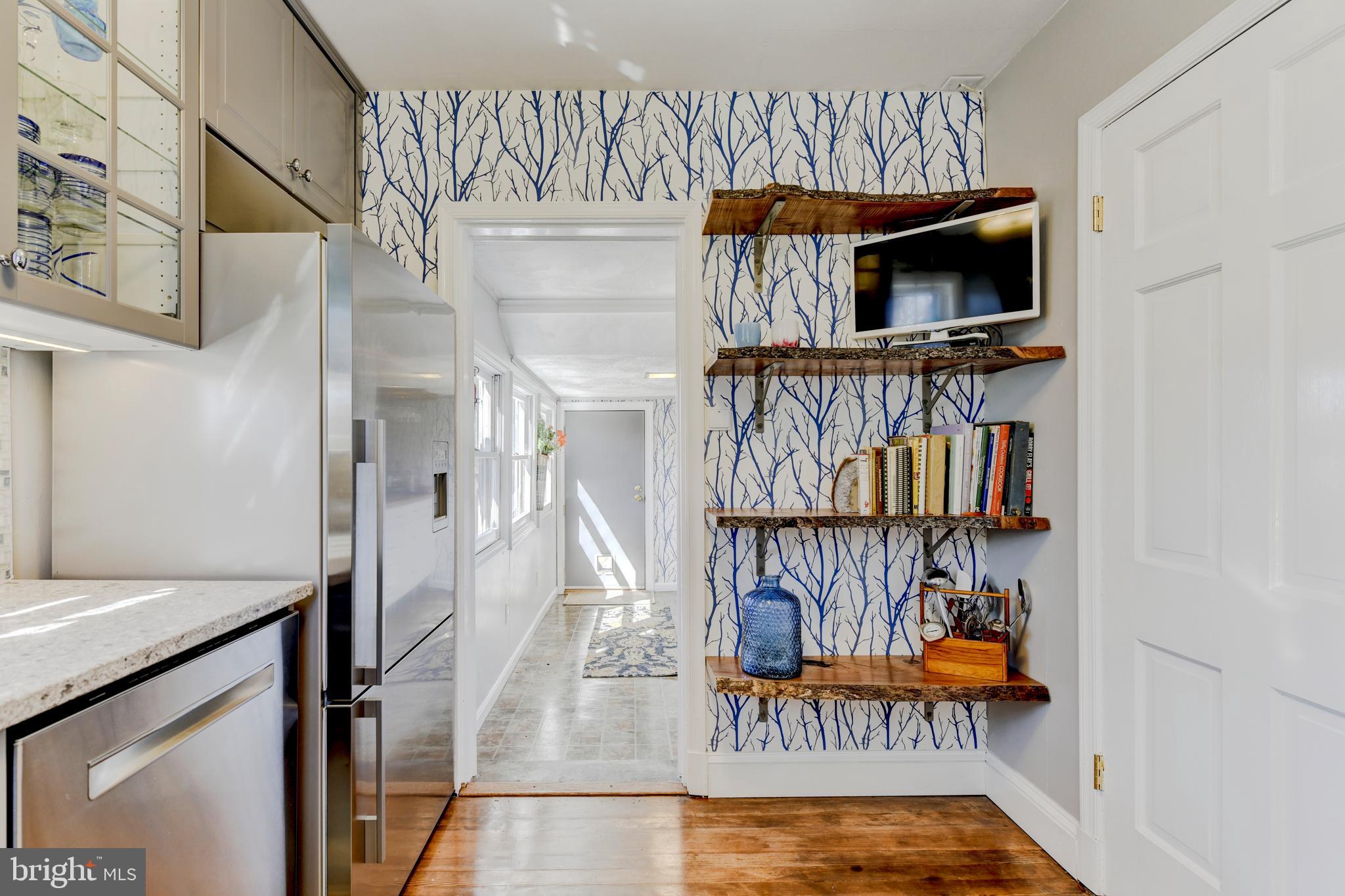 4545 South Chelsea Lane Bethesda, MD 20814 - Photo 9 of 32 Kitchen with view to pantry