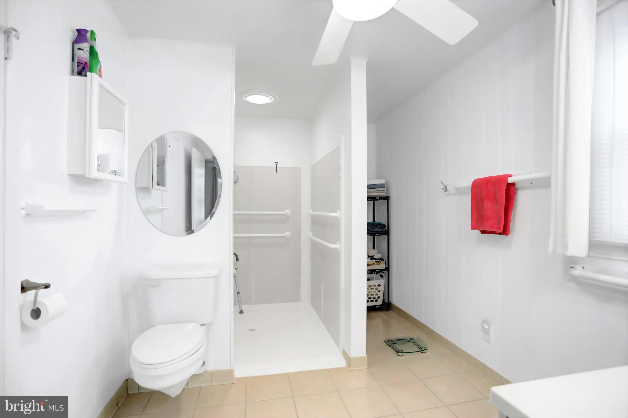 226 Northway Road Reisterstown, MD 21136 - Photo 40 of 47 large roll in shower in bathroom 2