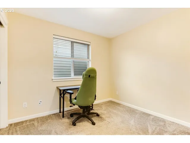 a view of a workspace with a window