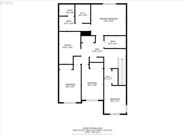 a picture of a floor plan