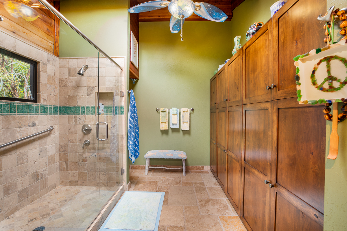 64-5097 White Road, Unit A Kamuela, HI 96743 - Photo 15 of 29 a view of a hallway with wooden floor and staircase