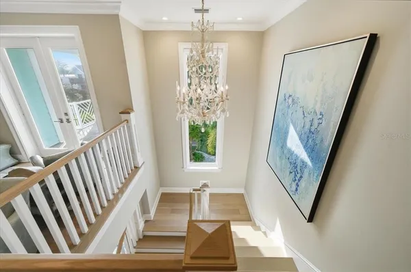 a bathroom with a shower sink and mirror