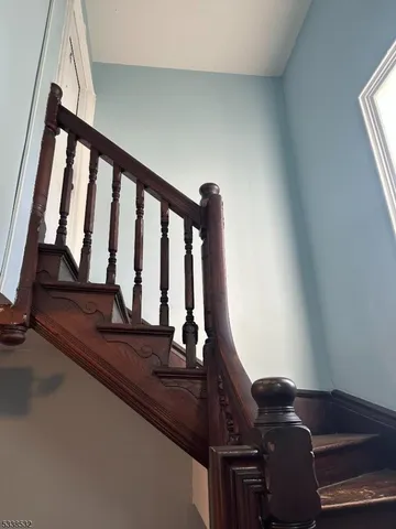 a view of small space with stairs