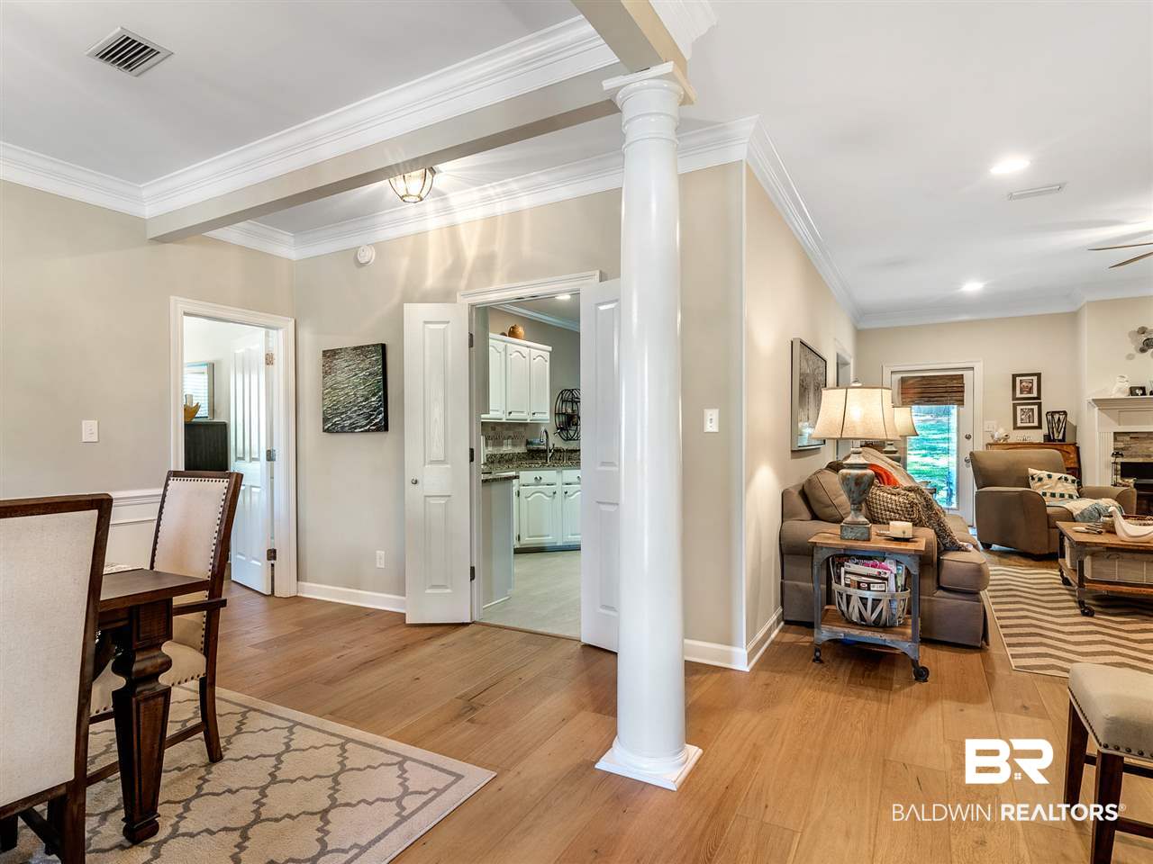 106 Raphael Semmes East Daphne, AL 36527 - Photo 7 of 35 Foyer to Dining & GR
