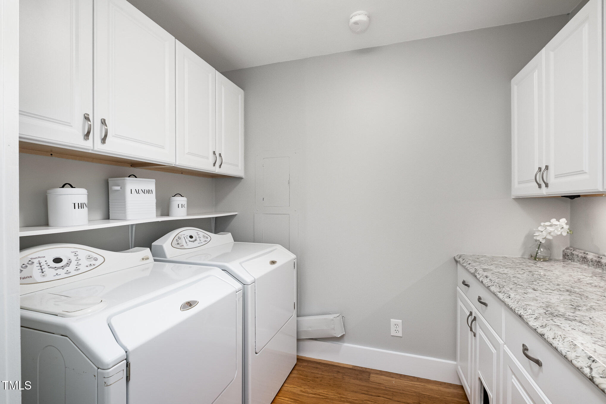 606 Chalice Street Durham, NC 27705 - Photo 18 of 41 a utility room with dryer and washer